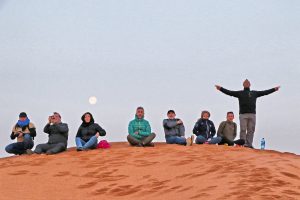 Roadventure Morocco Tour: amanecer en el desierto del Sahara
