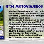 Nº 34 Motoviajeros // Agosto 2017