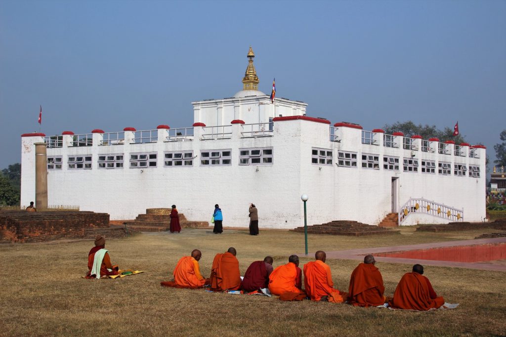 Lugar de nacimiento de Buda, en la región de Terai, declarado Patrimonio de la Humanidad en 1997.