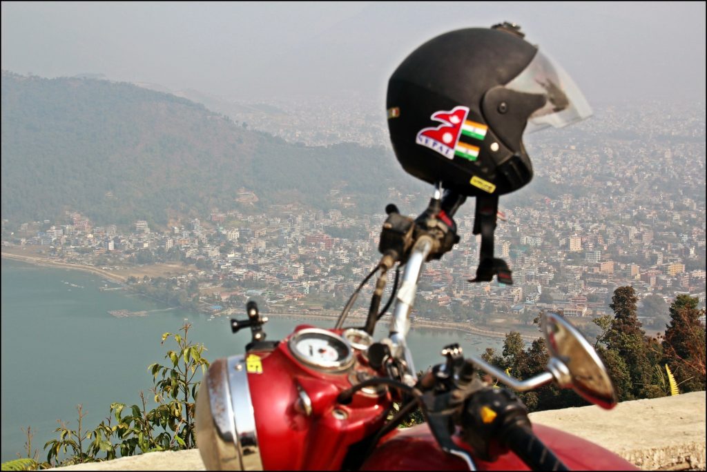 Pokhara desde lo alto