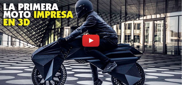 NERAbike, la primera moto impresa en 3D