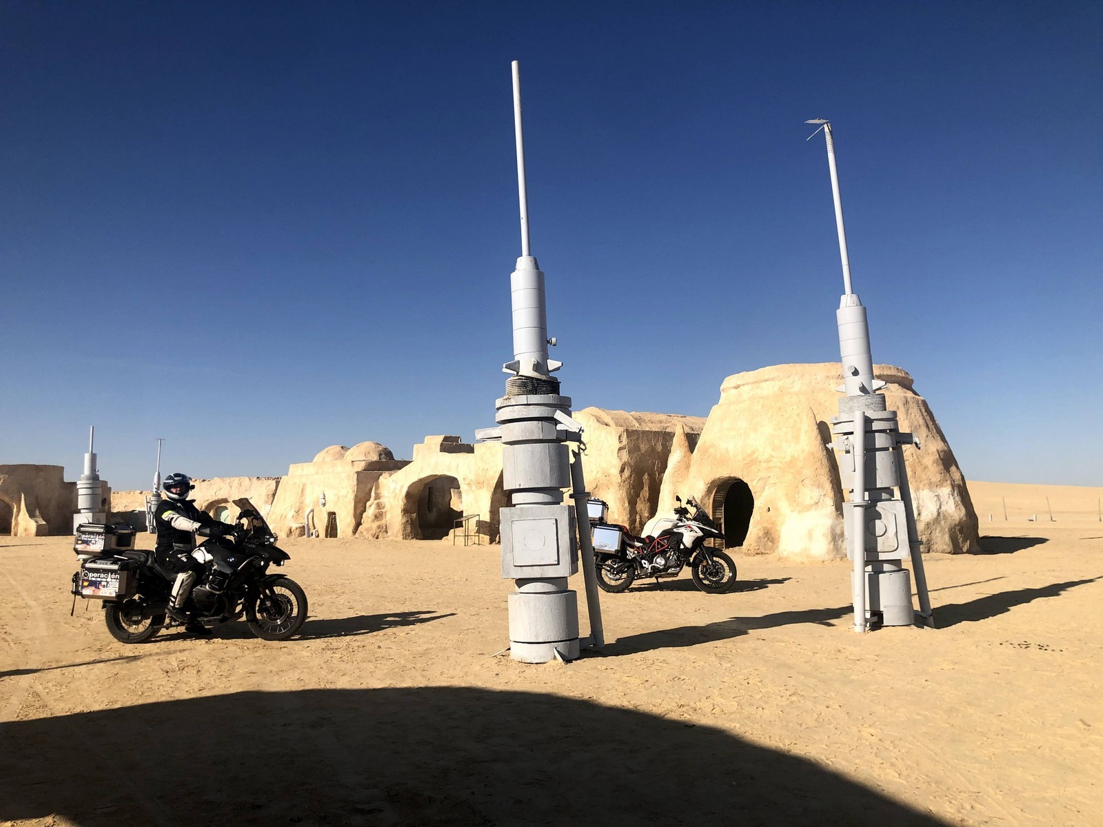 Mos Spa, conocida como Tatooine en Star Wars.