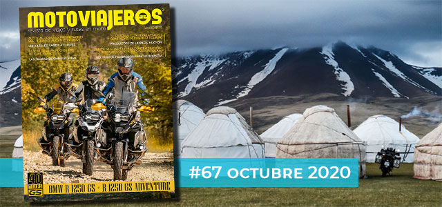 Octubre 2020 // Nº 67 Revista Motoviajeros – 40 aniversario GS