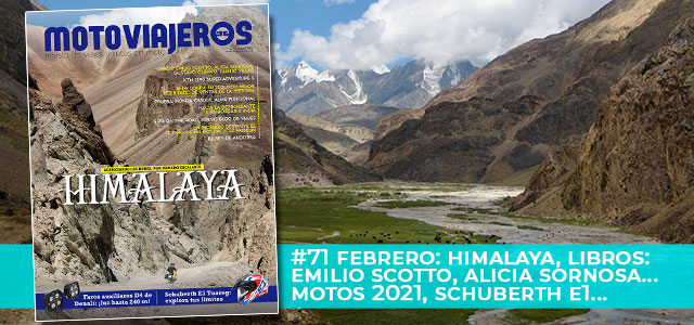 Febrero 2021 // Nº 71 Revista Motoviajeros – Himalaya en moto