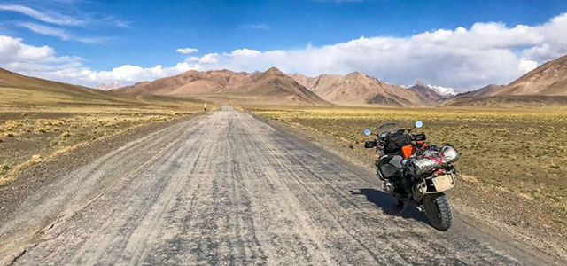 La Pamir Highway en moto