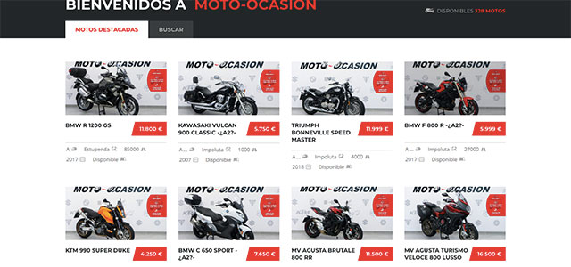 Moto-Ocasión: comprar motos (con un clic) nunca fue tan fácil