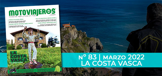 Marzo 2022 // Nº 83 Revista Motoviajeros – La costa vasca