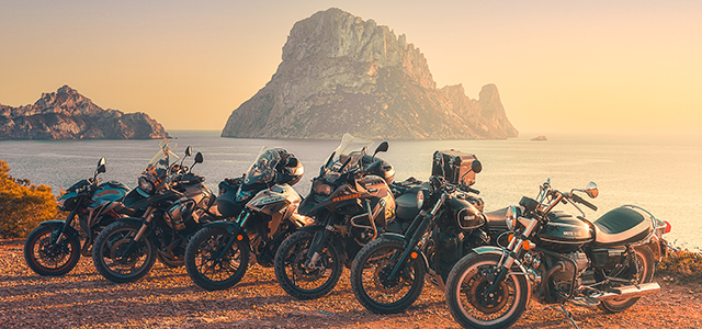 Las islas de Ibiza y Formentera en moto con rutas.world