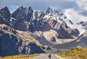 La Cordillera Blanca, en moto