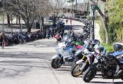 MotoMadrid: el parking para motos, abarrotado