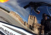 Castillo de Coca. Ruta en Harley por Ávila, Segovia y Valladolid