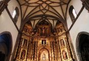 Vía de la Plata: retablo mayor de la Iglesia de la Candelaria, Zafra.