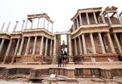 Vía de la Plata: teatro romano, Mérida.