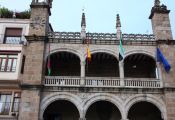 Vía de la Plata: Plaza mayor, Plasencia.