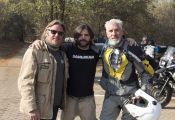Charly Sinewan con Charley Boorman y Billy Ward