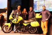Fitur 2017: el equipo de I Bike Spain, durante la presentación de Extremadura Challenge.