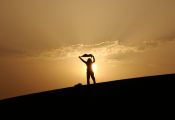 Roadventure Morocco Tour: amanecer en el desierto del Sahara
