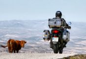 Carretera de Monachil: Sierra Nevada en moto.