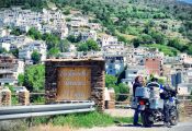 La Alpujarra en moto. Trevélez.