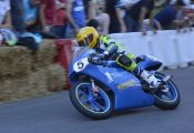 Homenaje a Ángel Nieto en el 58º Gran Premio de Velocidad de La Bañeza.